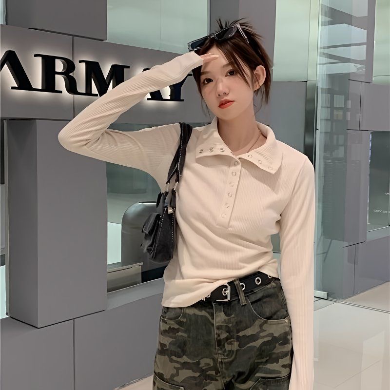 Women Fashion Slim Long Sleeve - Summer Clothing Yarn avis et prix