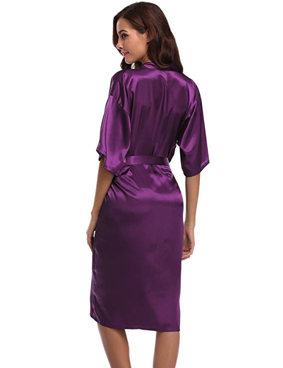 PURPLE Womens Robe Hot Sale Fa - Xl Summer Clothing avis et prix
