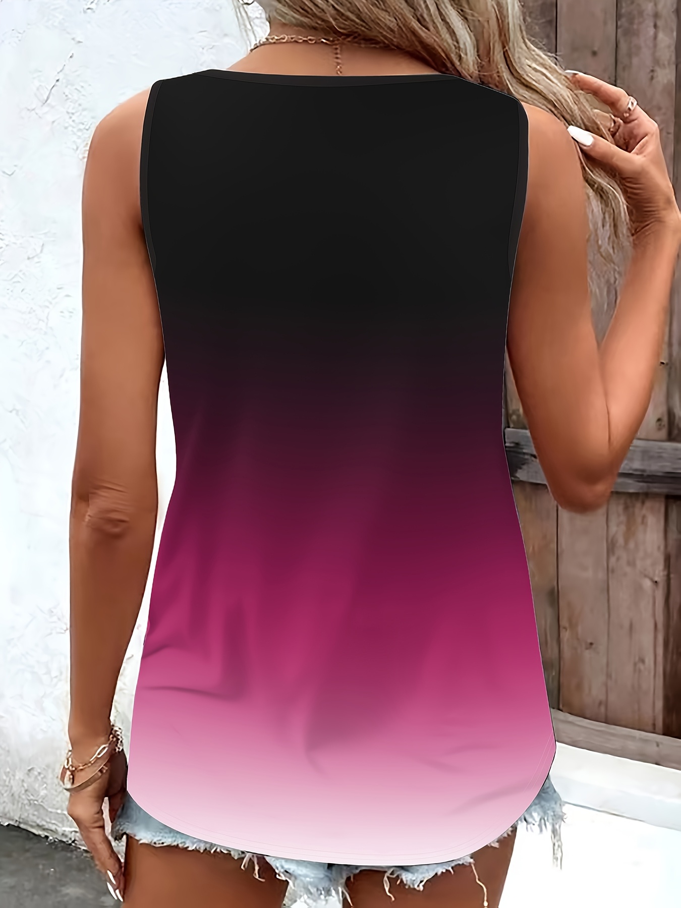 Plus Size Women's Gradient Tan - Summer Upf Clothing avis et prix