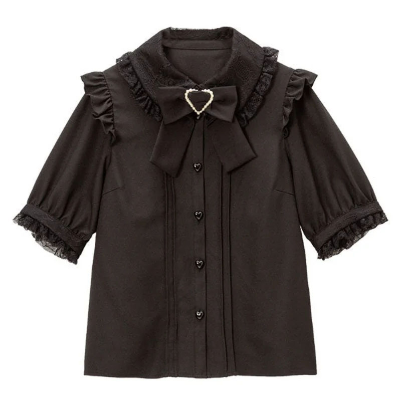 Kawaii Women Shirts Lolita Y2K - Xl Summer Clothing avis et prix