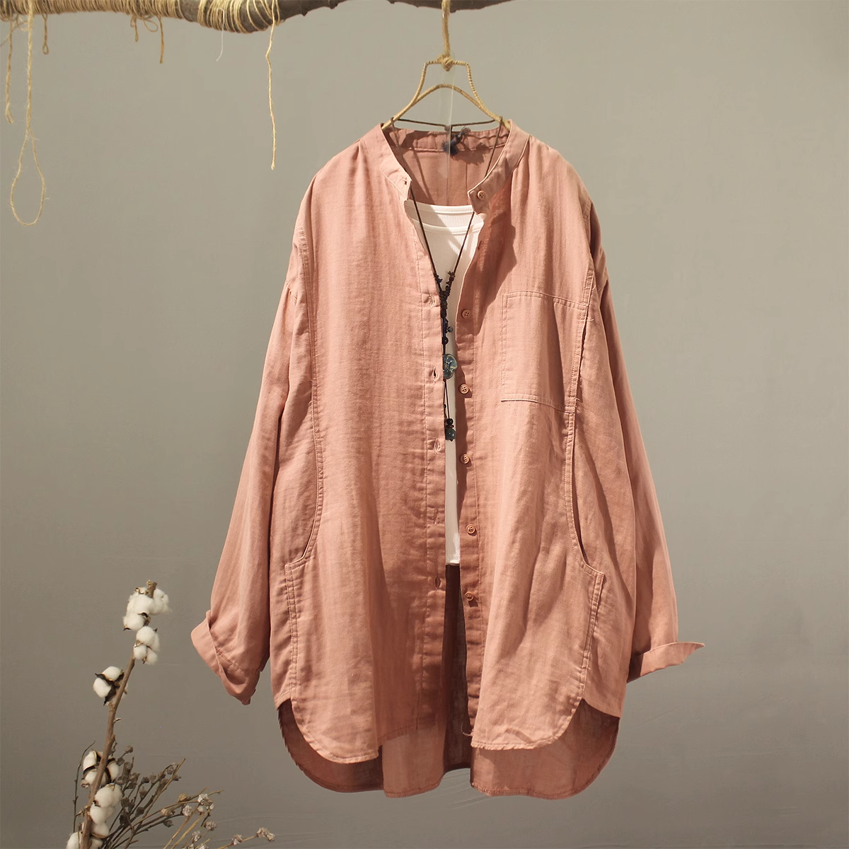 2026 Middle-aged women's cloth - Summer Clothing Yarn avis et prix