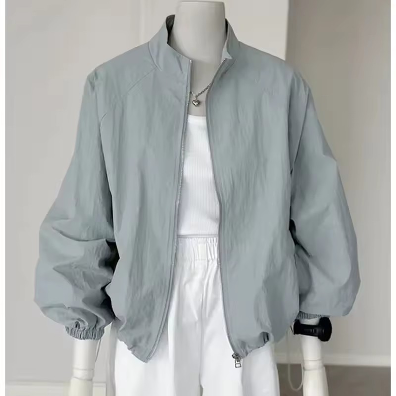 Korean Women Long Sleeved Suns - Crew Clothing Summer Jacket avis et prix