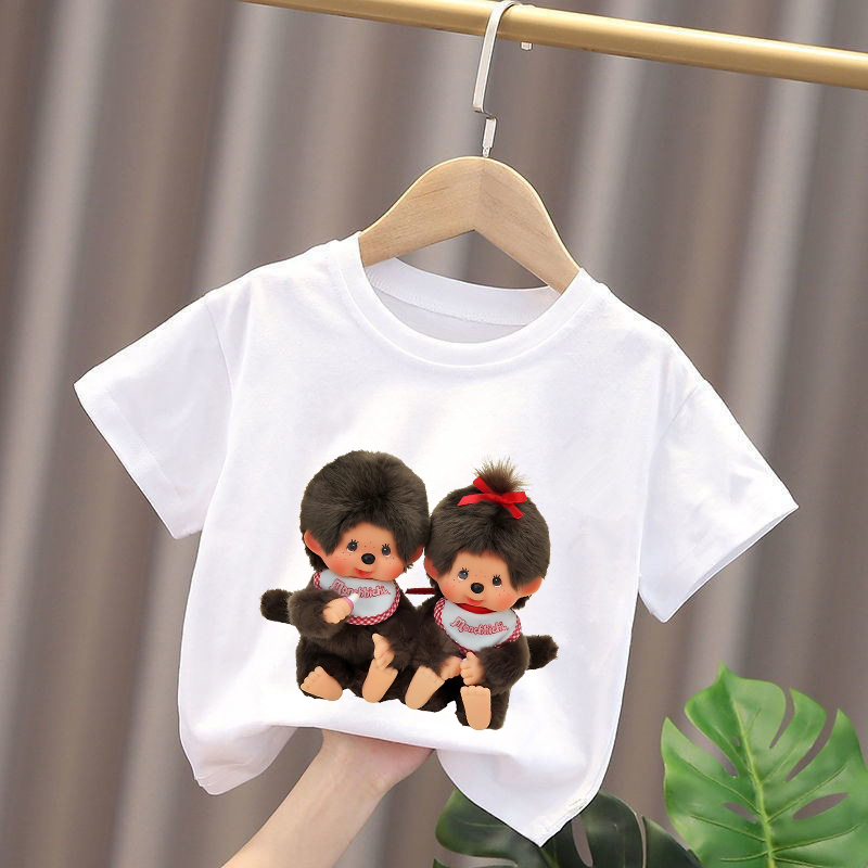 Monchhichi Kids T-shirts Anime - Summer Clothing For Babies avis et prix