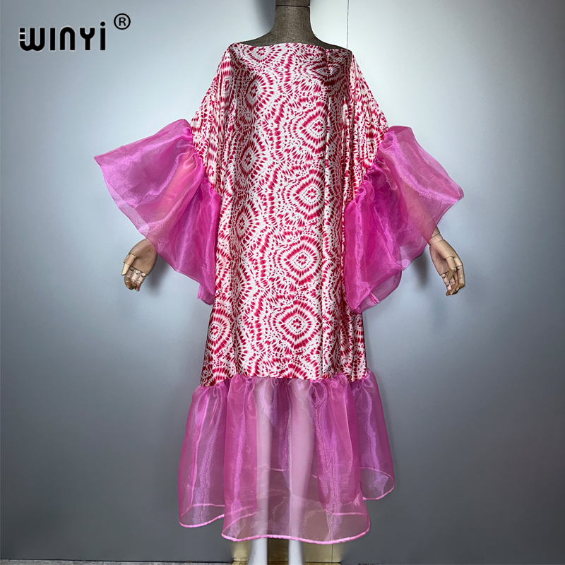 WINYI summer print puff(ed) sl - Summer Holiday Clothing Women avis et prix