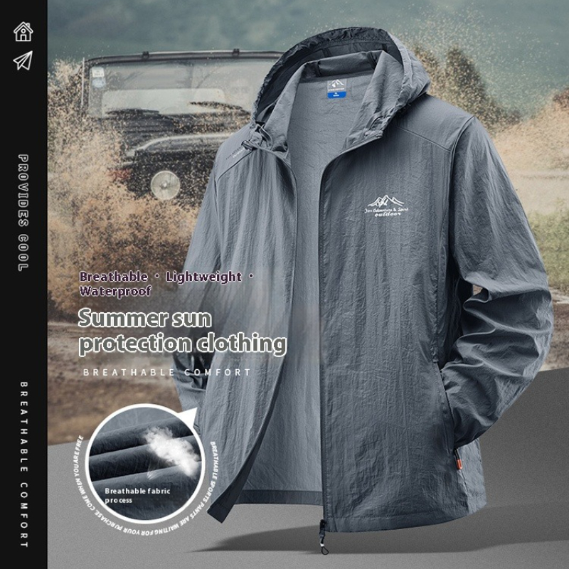 Summer Waterproof Sunscreen Ja - Crew Clothing Summer Jacket avis et prix