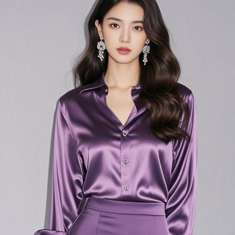 2025 Summer Women's Satin Shir - Summer Clothing Men 2025 avis et prix