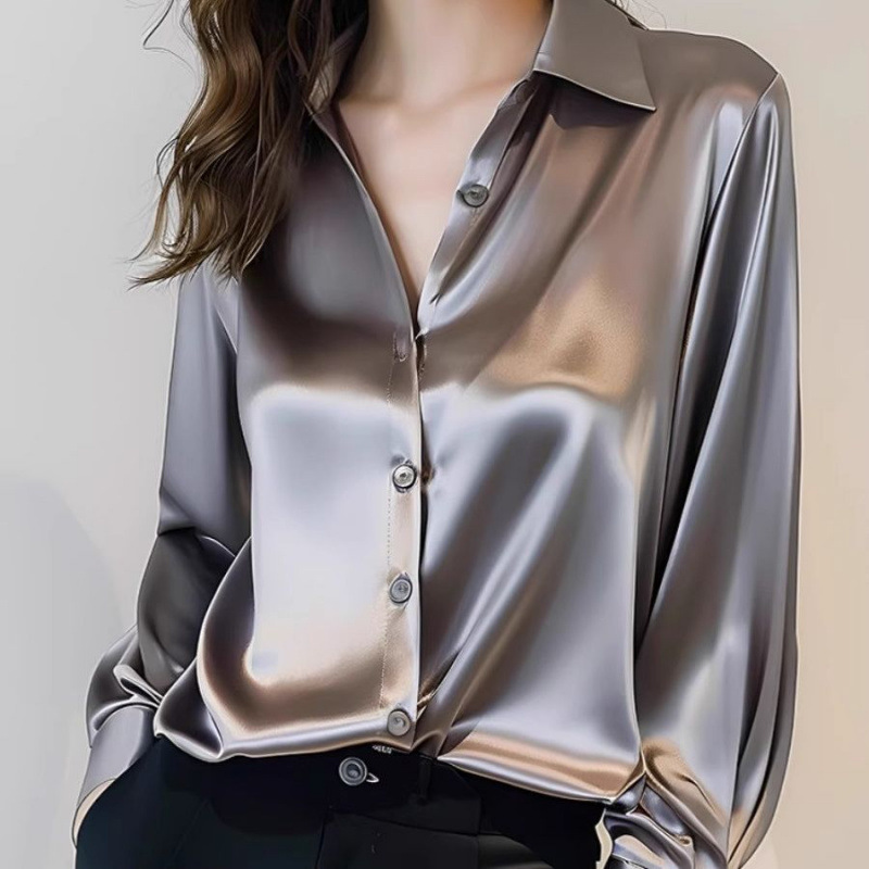 2025 Summer Women's Satin Shir - Summer Clothing Men 2025 avis et prix