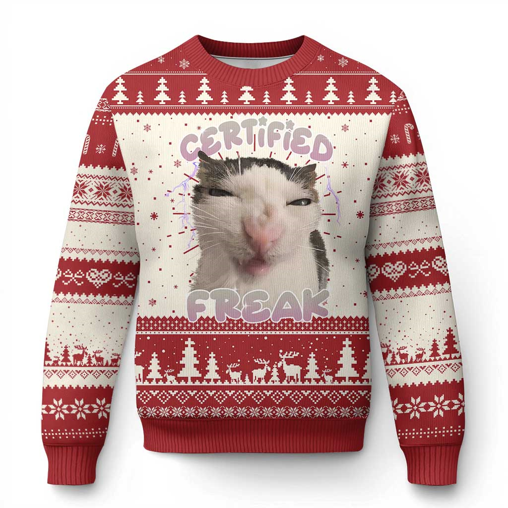 Xmas Cat Meme Ugly Christmas S - Summer Victorian Clothing avis et prix