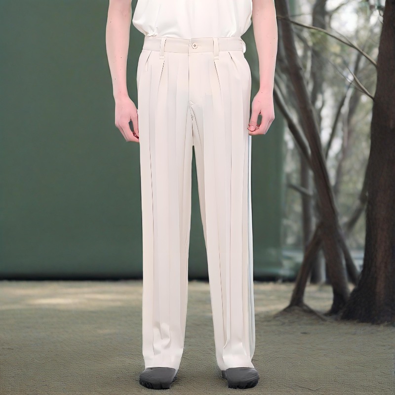 Miyake Pleated Casual Pants 20 - Summer Clothing Men 2025 avis et prix