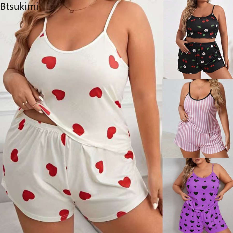 2026 Summer Women's Heart Prin - Xl Summer Clothing avis et prix