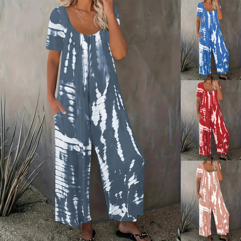 Plus Size Stripe Printed Round - Summer Upf Clothing avis et prix