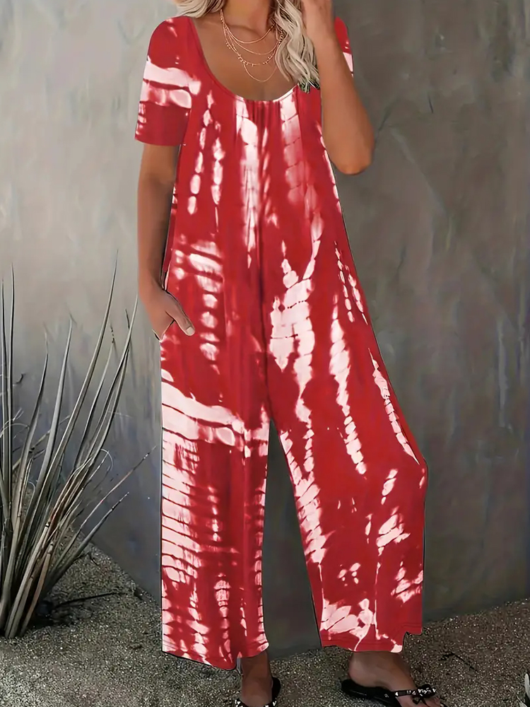 Plus Size Stripe Printed Round - Summer Upf Clothing avis et prix