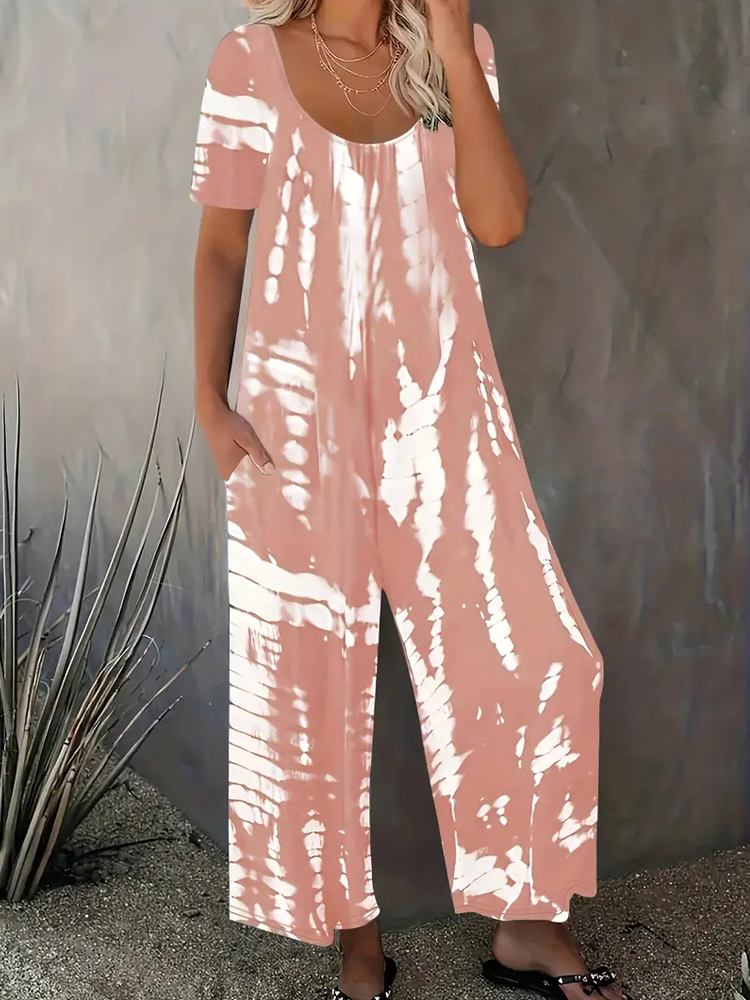Plus Size Stripe Printed Round - Summer Upf Clothing avis et prix