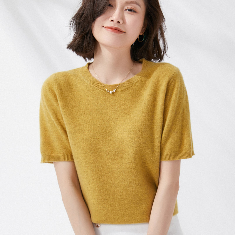 Spring and Summer New Short-sl - Summer Clothing Yarn avis et prix