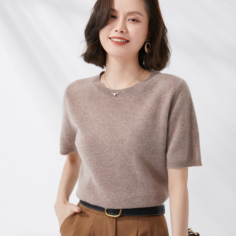 Spring and Summer New Short-sl - Summer Clothing Yarn avis et prix