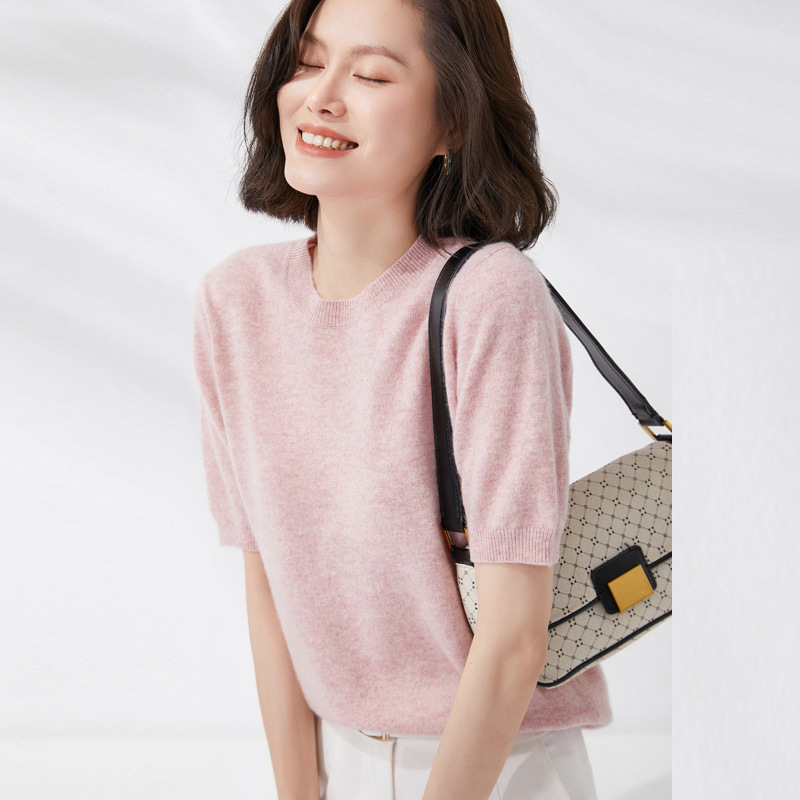 Spring and Summer New Short-sl - Summer Clothing Yarn avis et prix