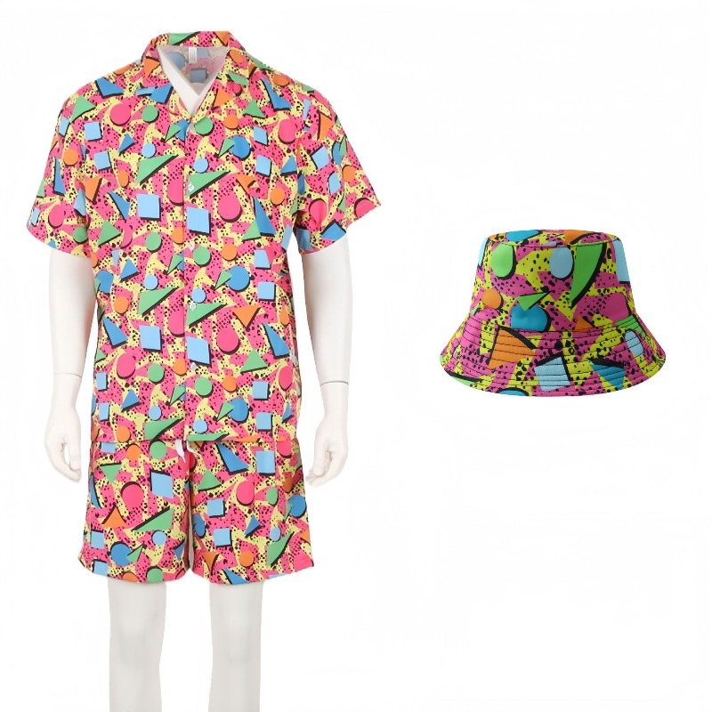 Summer Suit Short Sleeve Butto - Xl Summer Clothing avis et prix