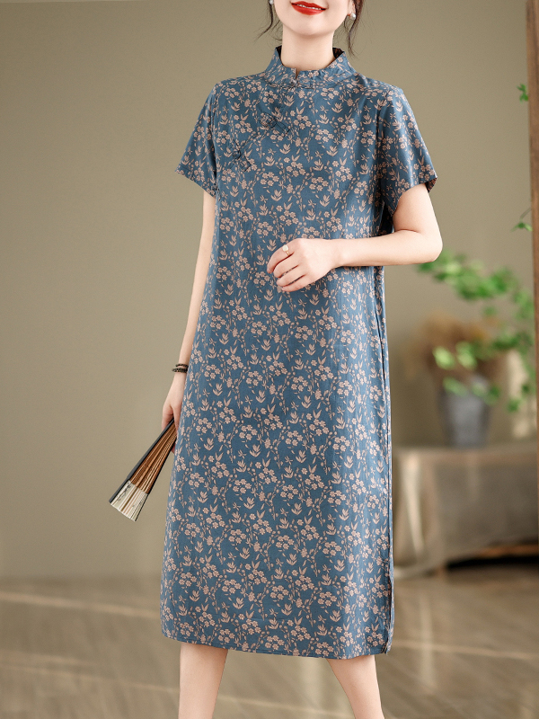 Loose Artistic Summer Print Dr - Summer Line Clothing Brand avis et prix