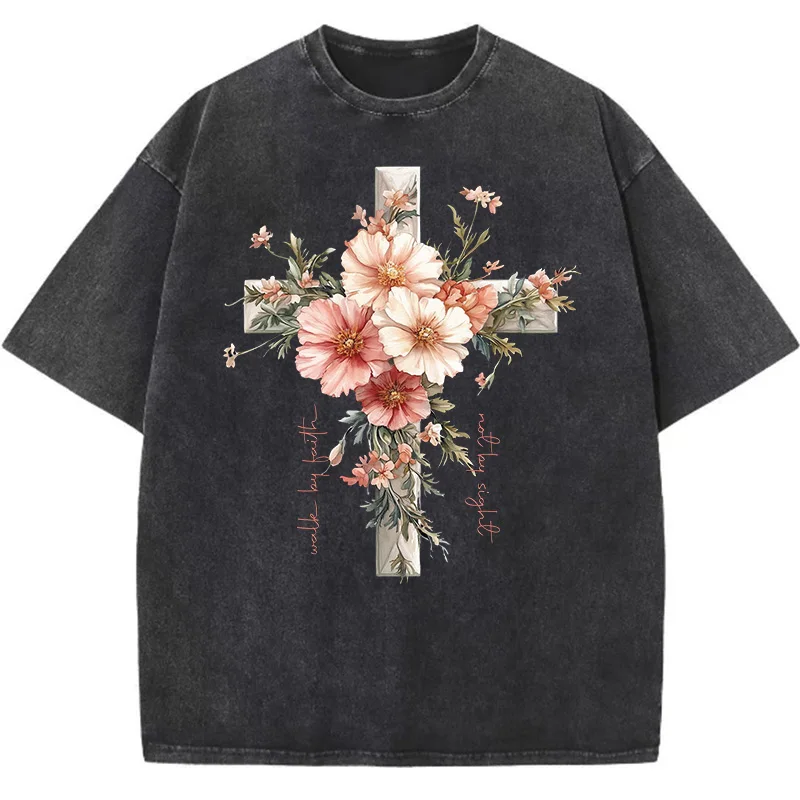 Floral Christian Shirts Jesus  - Summer Clothing Quotes avis et prix