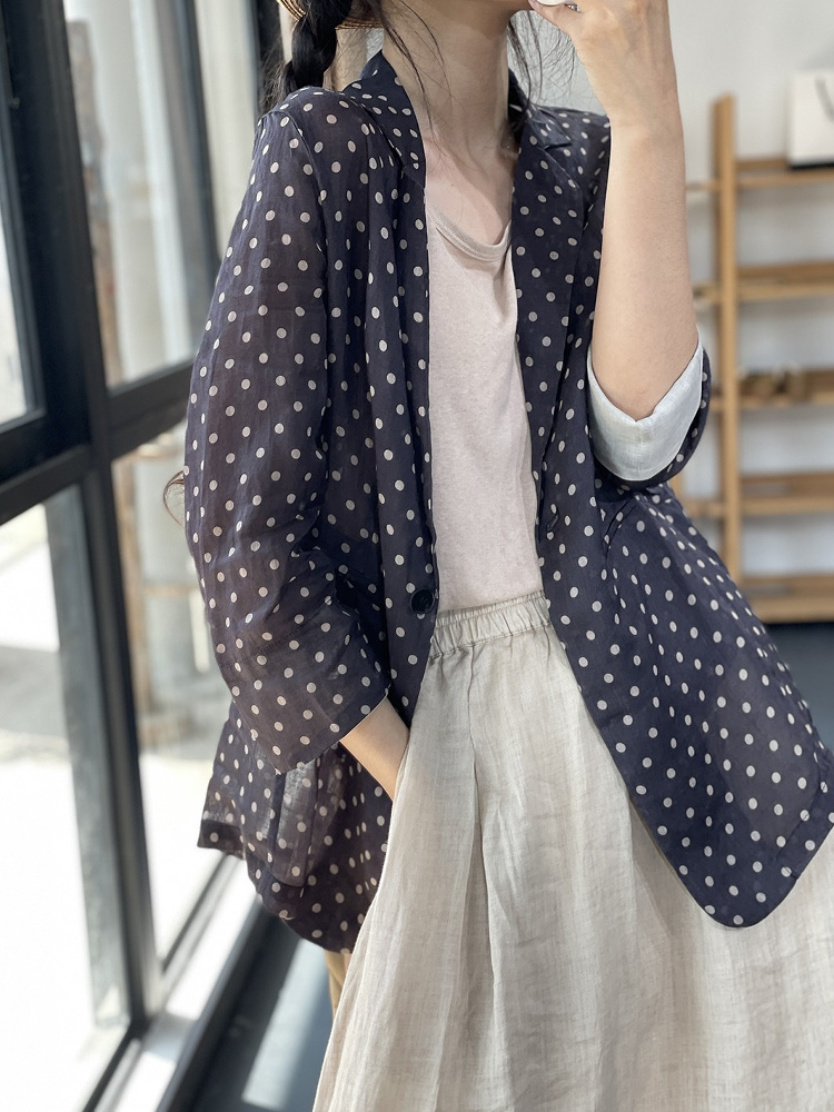Fashionable Polka Dot Loose Su - Summer Clothing Brand Names avis et prix