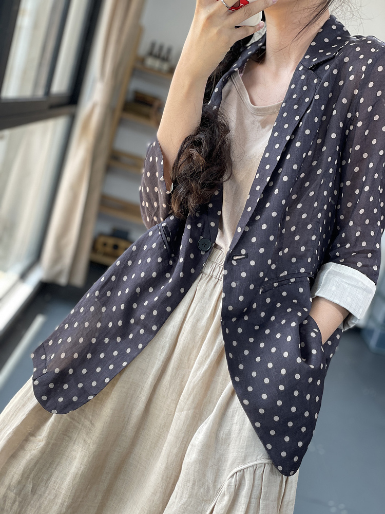 Fashionable Polka Dot Loose Su - Summer Clothing Brand Names avis et prix