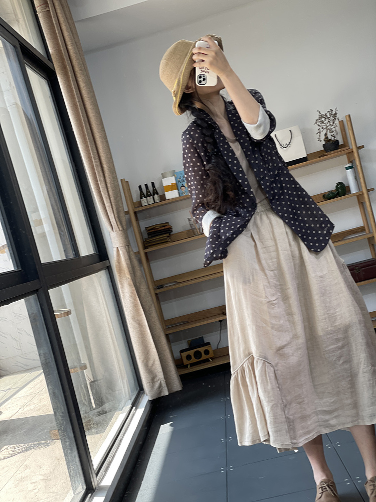Fashionable Polka Dot Loose Su - Summer Clothing Brand Names avis et prix