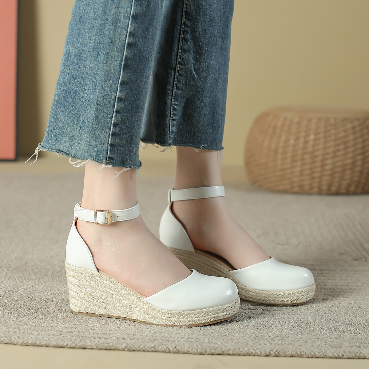 Women's Espadrille Wedge Sanda - Espadrille Sandal Women avis et prix