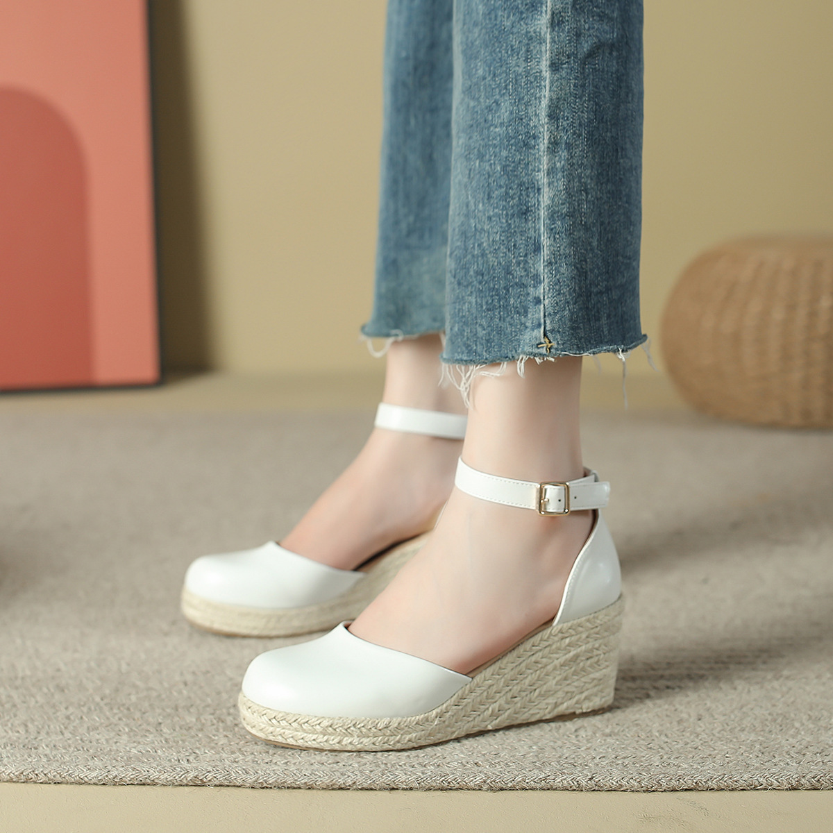 Women's Espadrille Wedge Sanda - Espadrille Sandal Women avis et prix