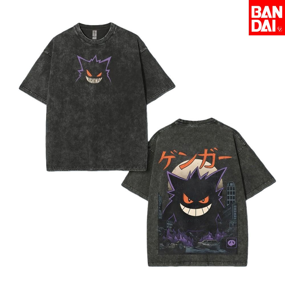 Pokemon Gastly Haunter Gengar  - Japanese Summer Clothing Men avis et prix