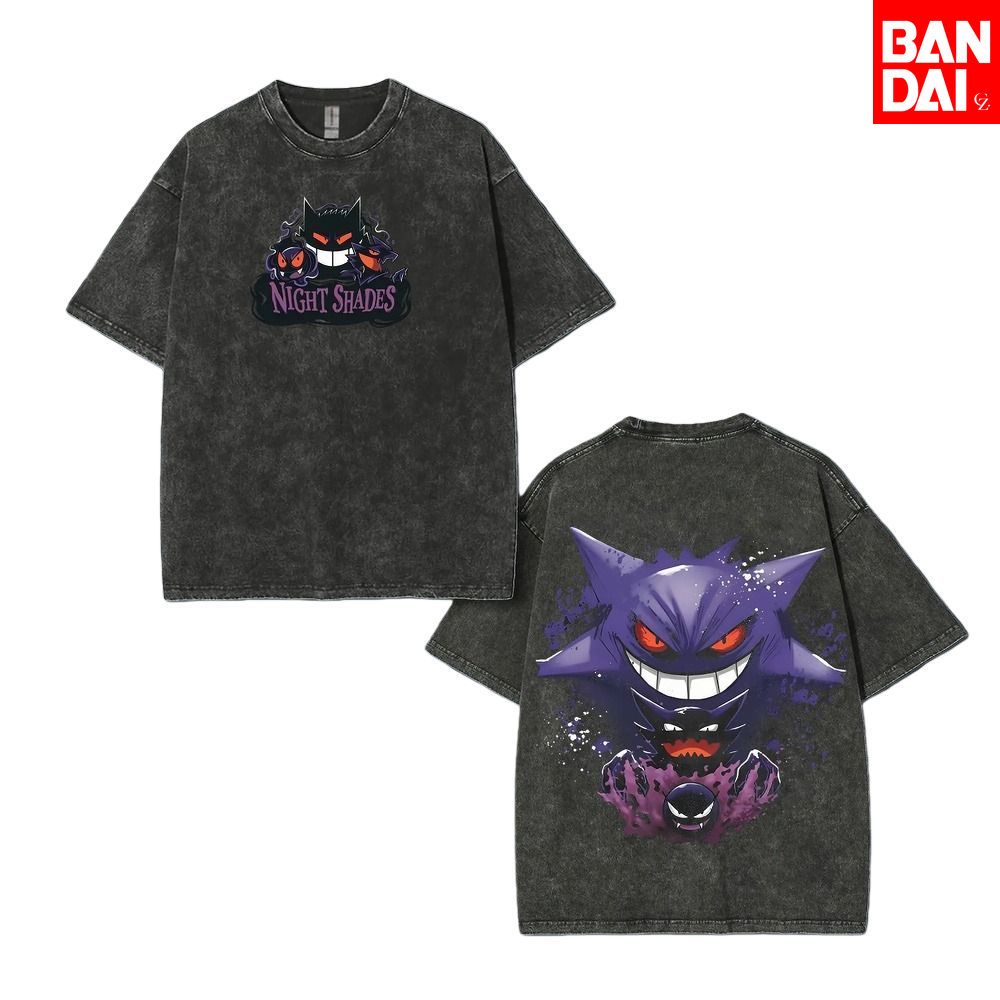 Pokemon Gastly Haunter Gengar  - Japanese Summer Clothing Men avis et prix
