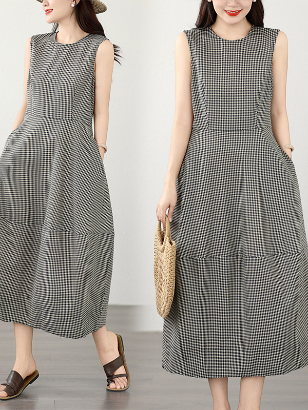 Slimming A-Line Vest Dress Sum - Summer Clothing Tagline avis et prix