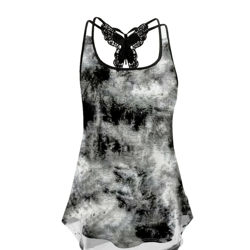 Plus Size 1XL-5XL Print Tank T - Summer Upf Clothing avis et prix