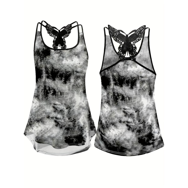 Plus Size 1XL-5XL Print Tank T - Summer Upf Clothing avis et prix