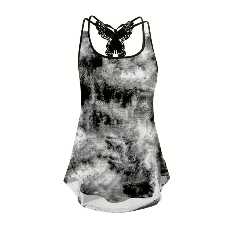 Plus Size 1XL-5XL Print Tank T - Summer Upf Clothing avis et prix