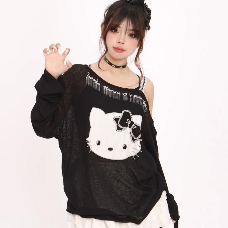 American Hello Kittys Long Sle - Summer Clothing Yarn avis et prix