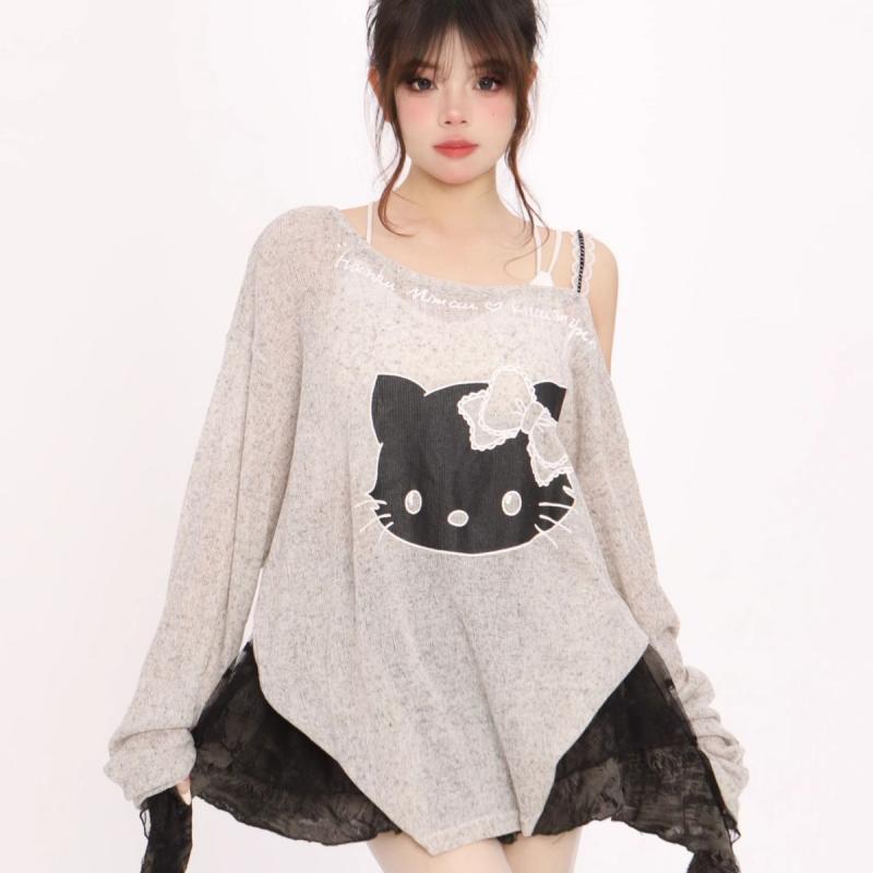 American Hello Kittys Long Sle - Summer Clothing Yarn avis et prix