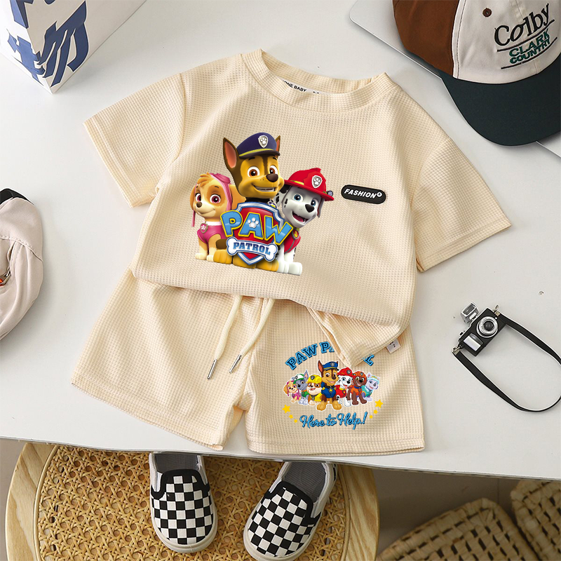 2Pc Paw Patrols T Shirt Chase  - Summer Clothing For Babies avis et prix