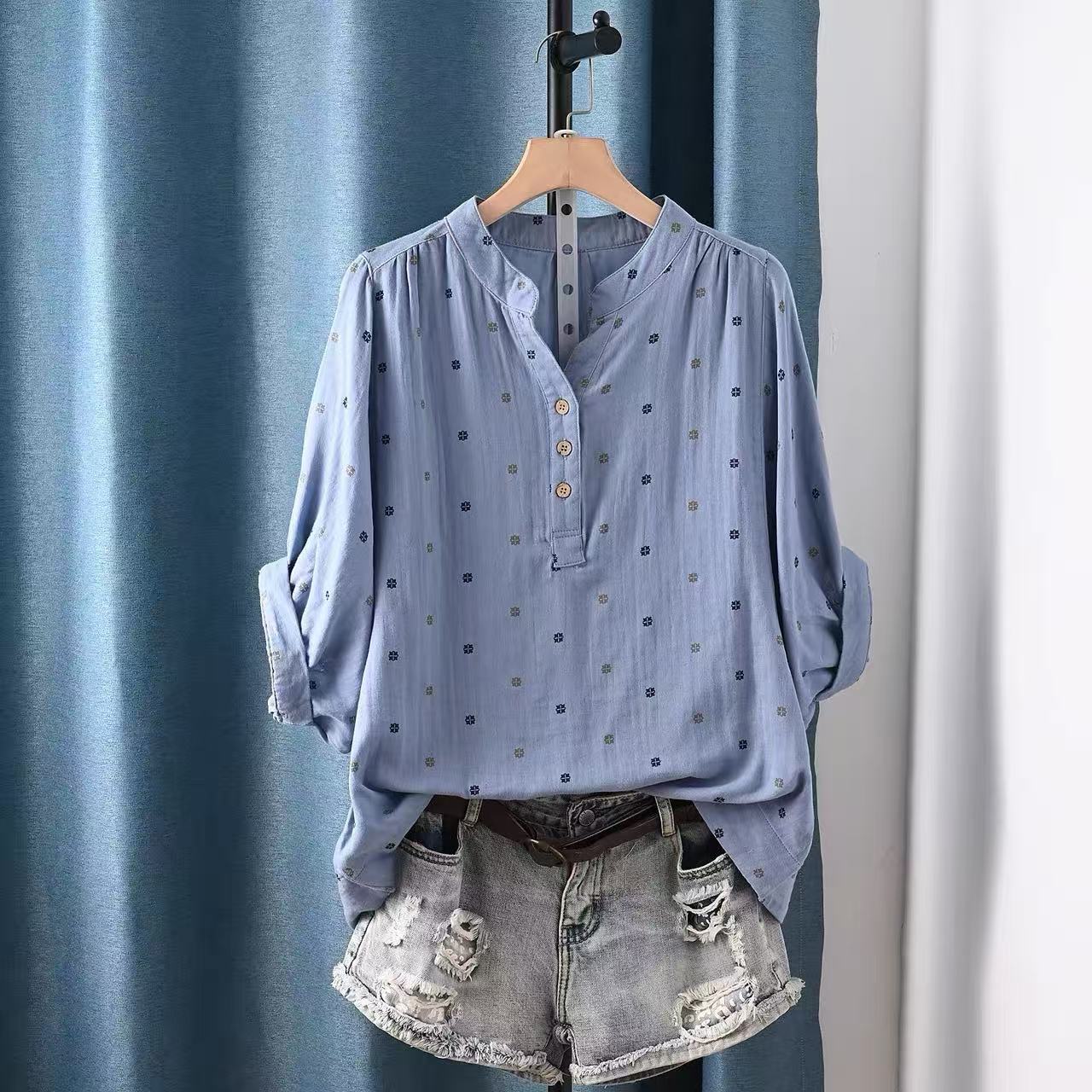 2026 Women's blouse women Japa - Summer Clothing Yarn avis et prix