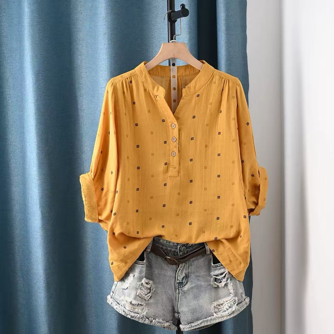 2026 Women's blouse women Japa - Summer Clothing Yarn avis et prix