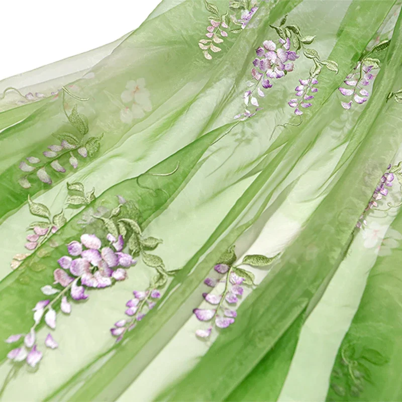 Wisteria Embroidery Fabric DIY - Summer Clothing For Babies avis et prix
