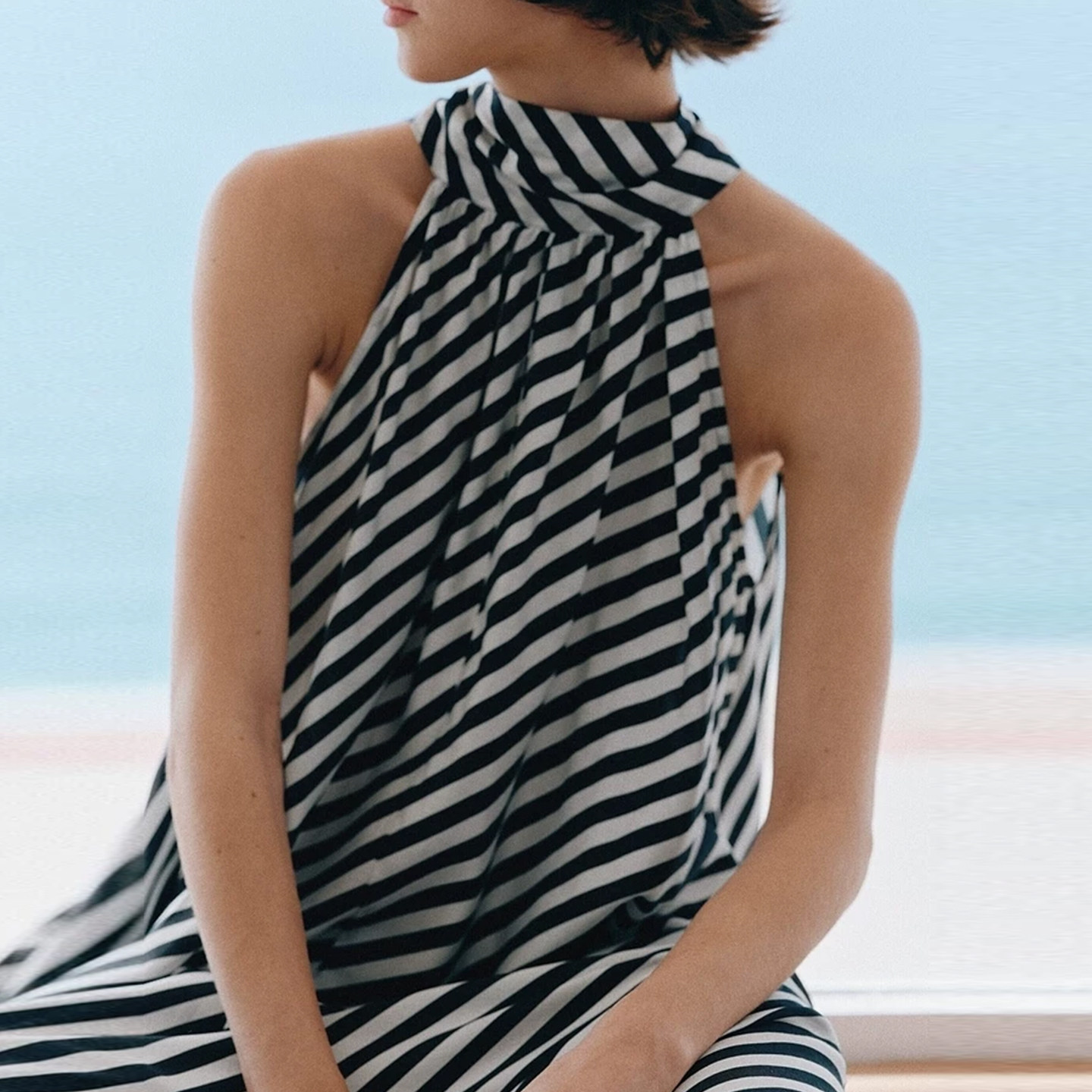 Fashionable A-Line Dress with  - Summer Line Clothing Brand avis et prix