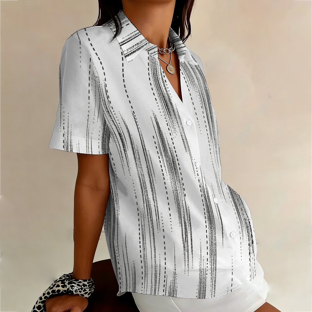 Fashion women's plus-size shor - Summer Upf Clothing avis et prix