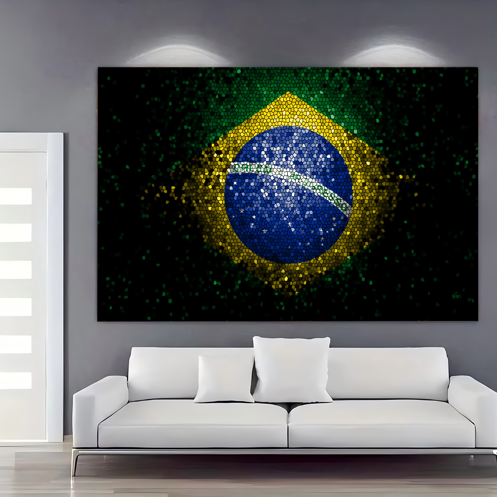 Brazil Brazilian Flag Backdrop - Summer House Clothing avis et prix
