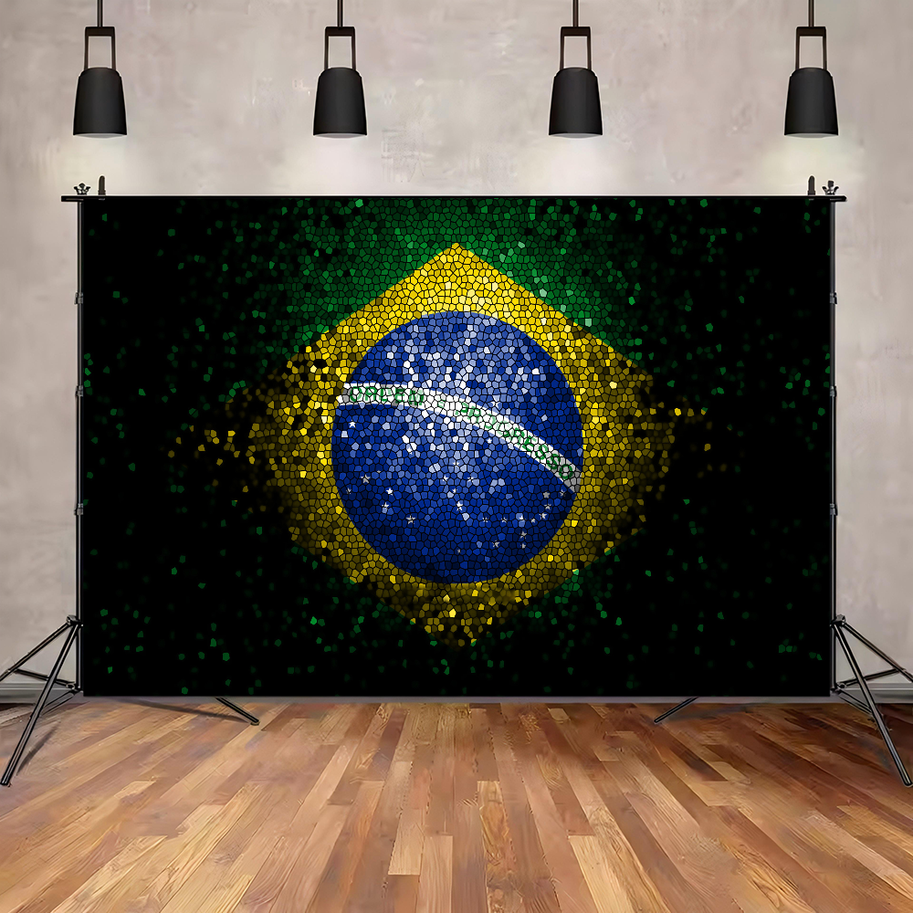 Brazil Brazilian Flag Backdrop - Summer House Clothing avis et prix