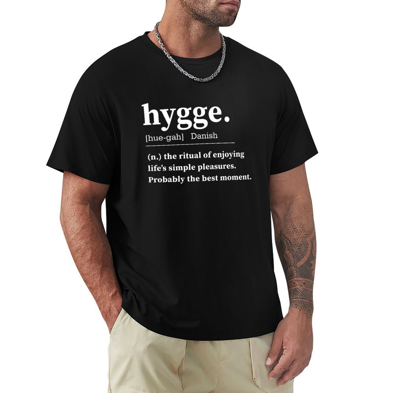 Hygge Definition Quote Design  - Summer Clothing Quotes avis et prix