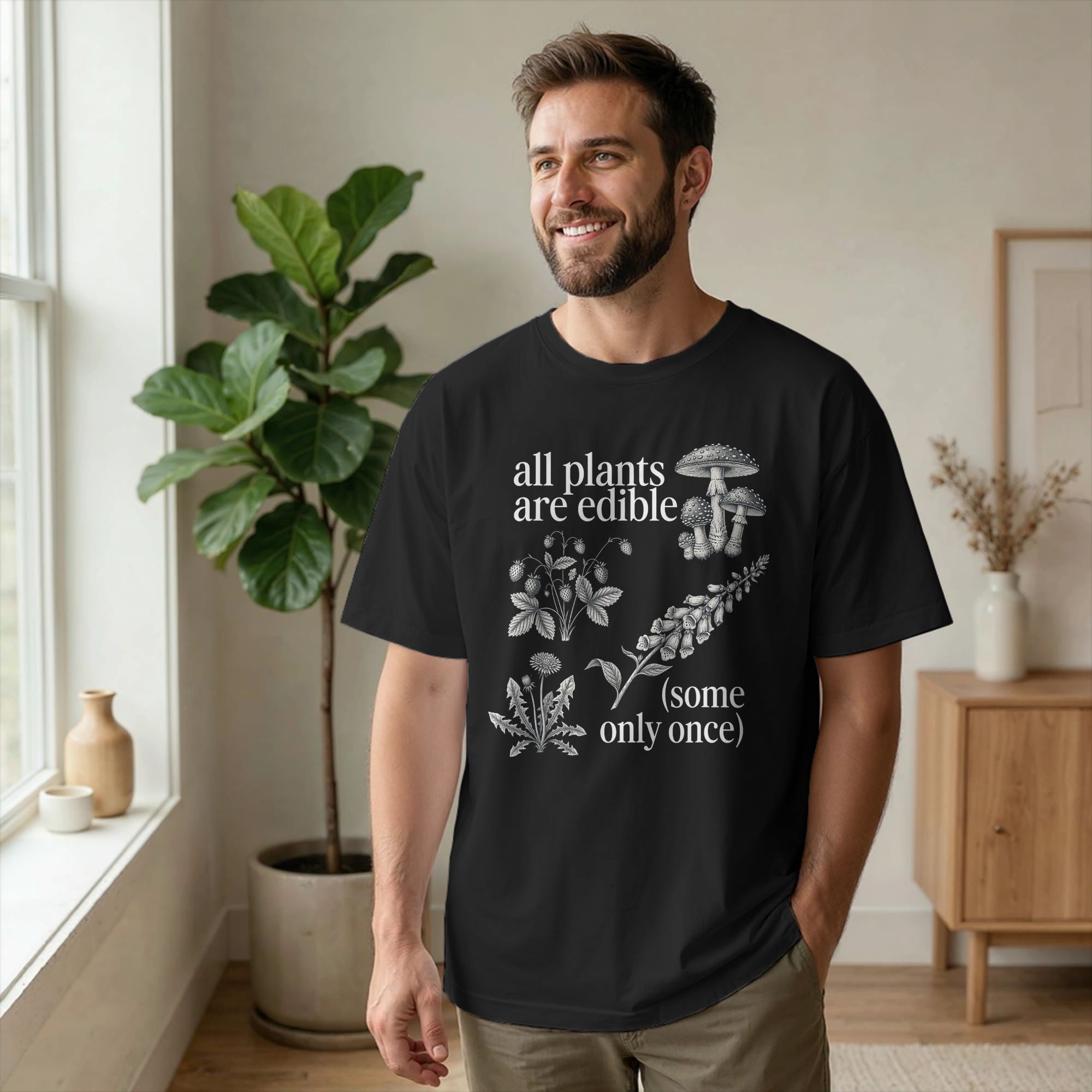 All Plants are Edible Some Onl - Summer Clothing Quotes avis et prix