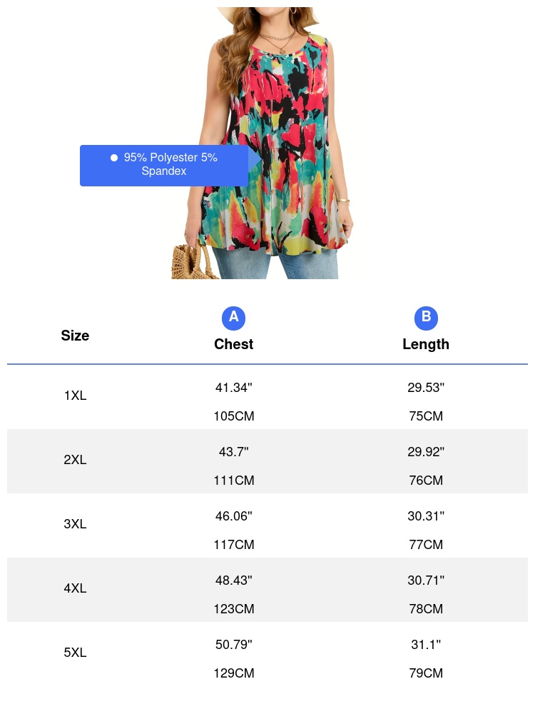 Plus Size Bohemian Casual Vest - Summer Upf Clothing avis et prix