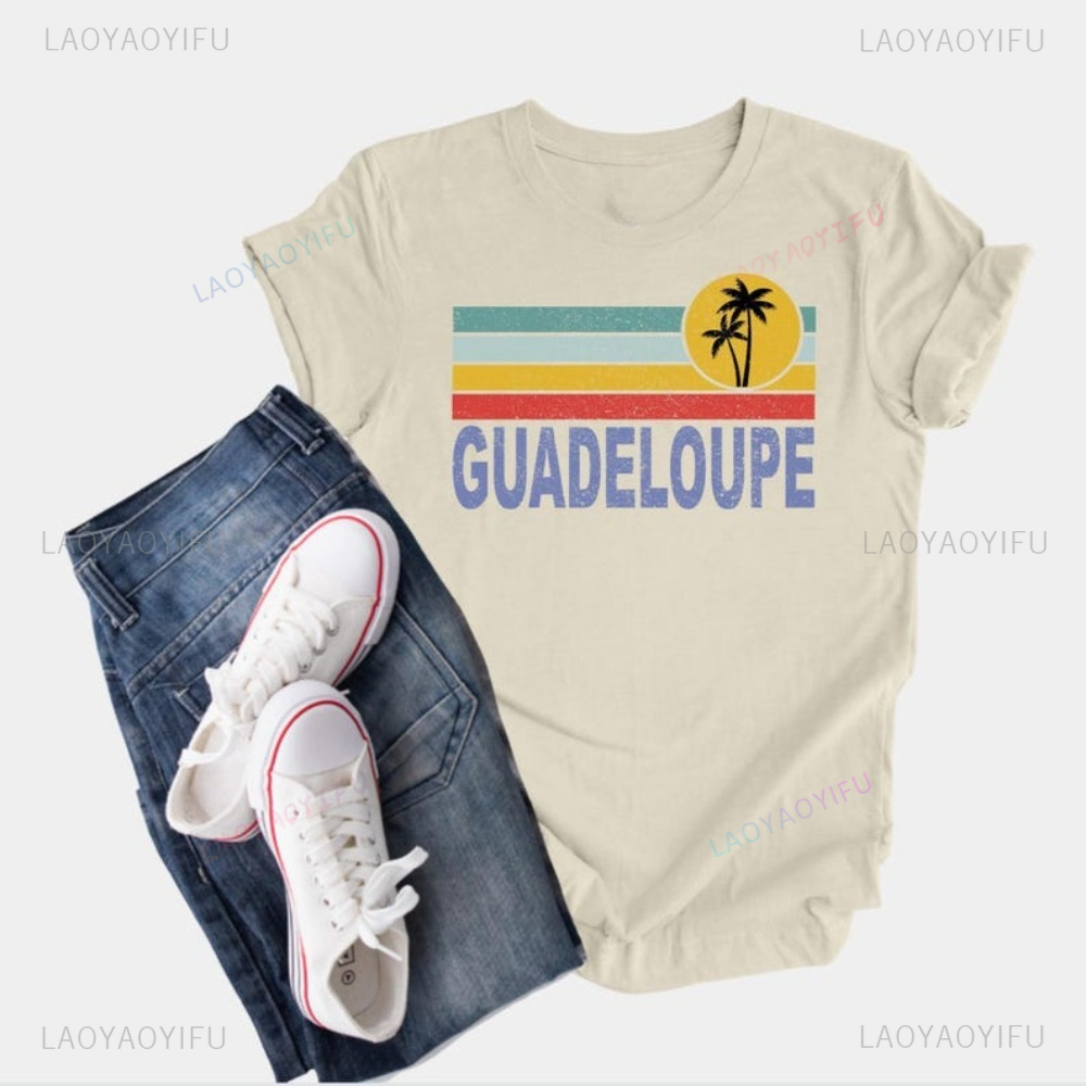 Guadeloupe Graphic Printed Hol - Summer Holiday Clothing Women avis et prix