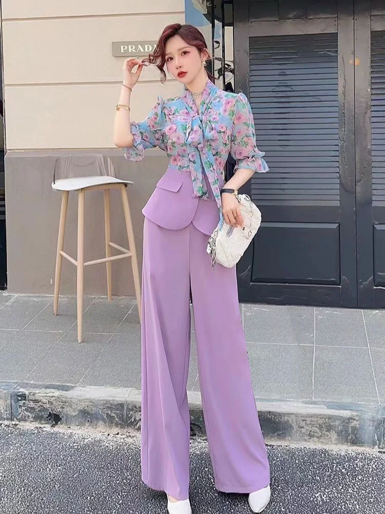 Shirt Splicing Holiday Outfits - Summer Holiday Clothing Women avis et prix