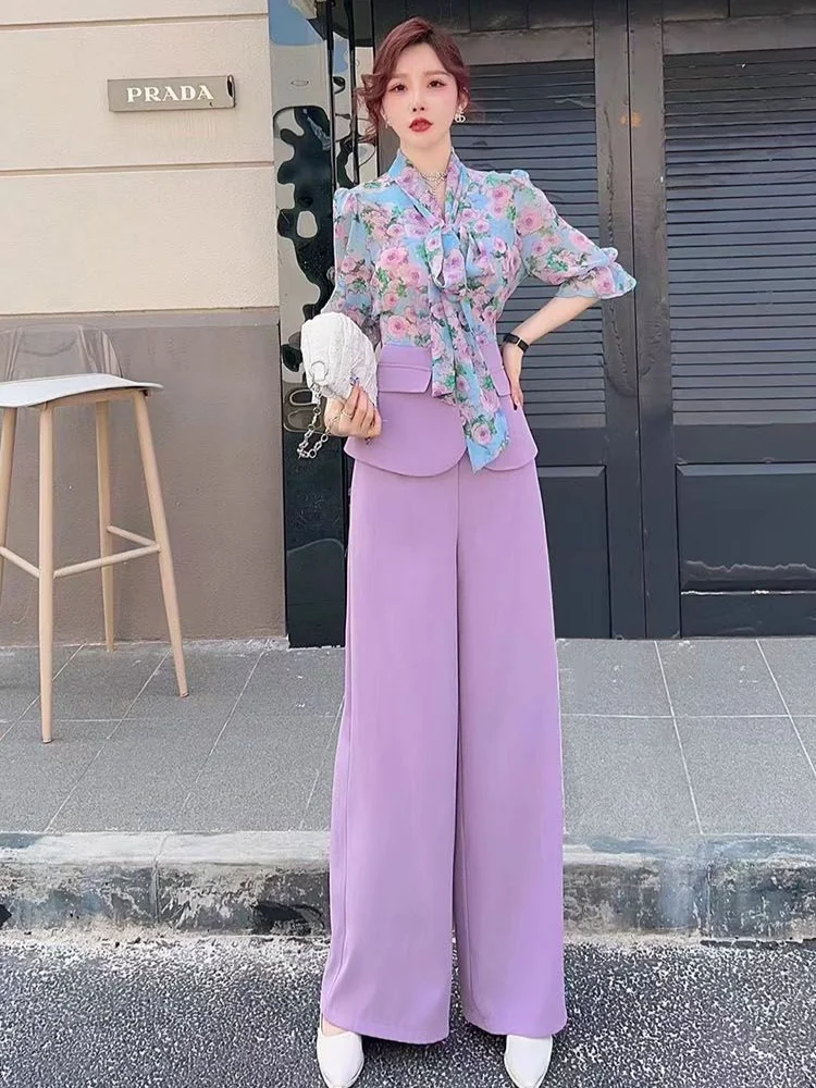 Shirt Splicing Holiday Outfits - Summer Holiday Clothing Women avis et prix